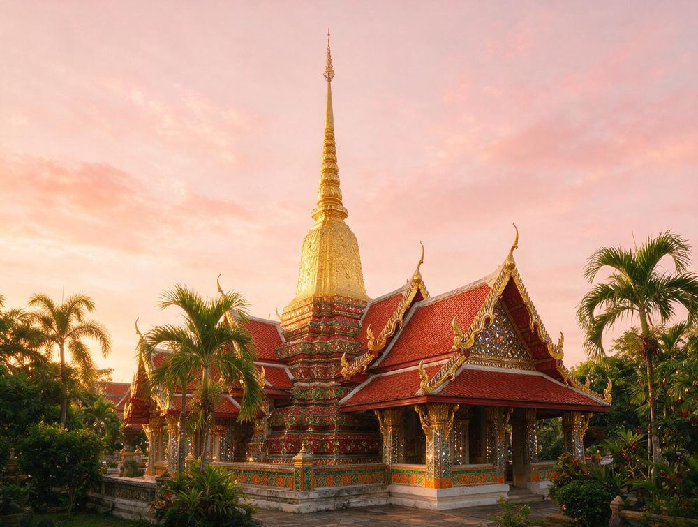 Thai Cooking Class - Program a (4 Dishes + Market Tour + Garden Tour)