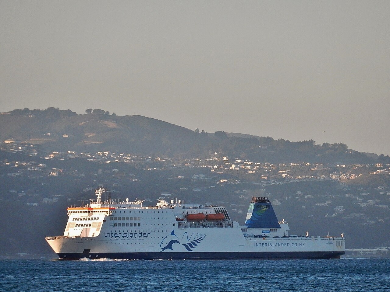 Cook Strait/ Picton - Wellingon / Van
