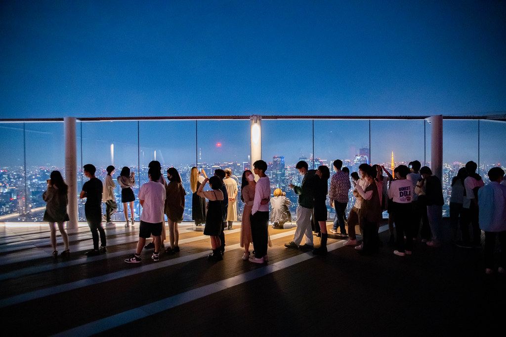 Shibuya Sky the Roof Seat & 2 Drinks Set 01 Day Ticket