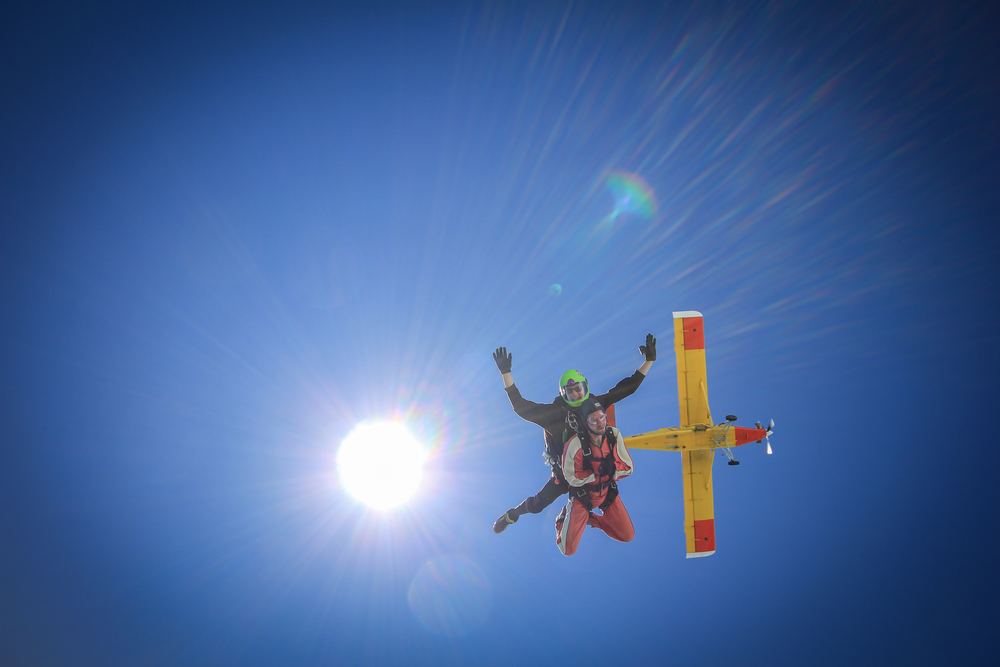 Pattaya Sky Dive - Deluxe Video and Photo
